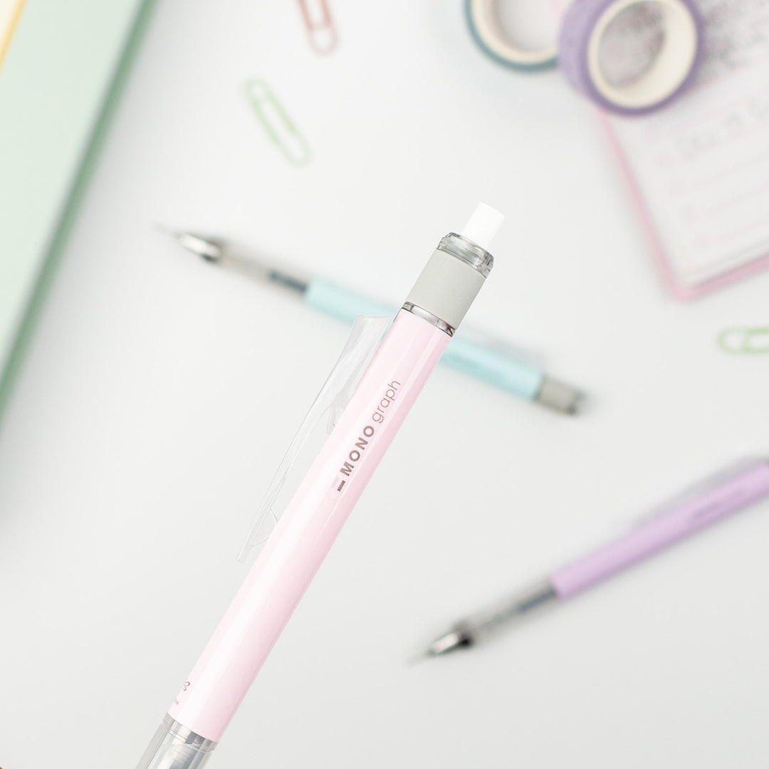 Portaminas Mono Graph + Borrador - Rosa