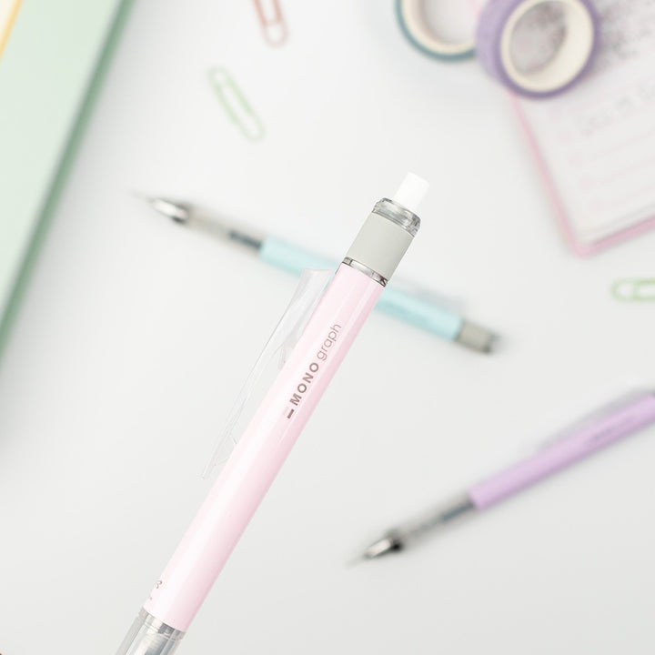 Portaminas Mono Graph + Borrador - Rosa