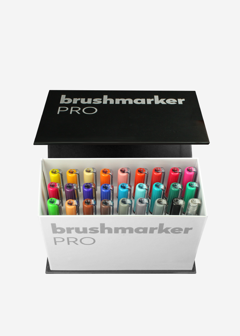 Emi Manitas, Espacio Creativo - ➡️ ¡Por fin en @emi_manitas los rotuladores  Karin Brushmarker! En 5 formatos a elegir: caja de 63, 27, 12 y 12 en  escala de grises y la