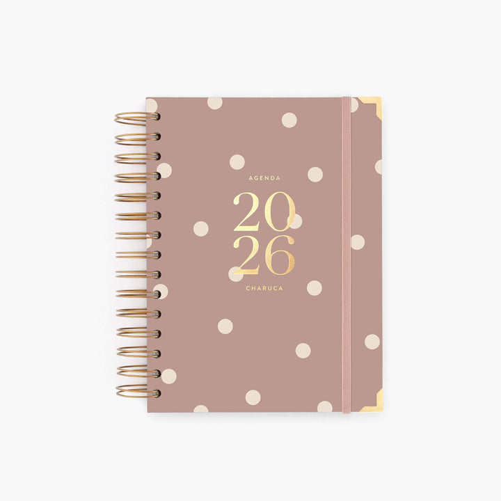 Agenda Diaria 2026 - Mocca - Mediana