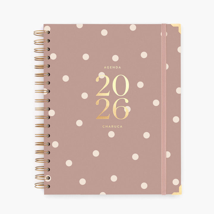Agenda Semanal 2026 - Mocca  - Grande