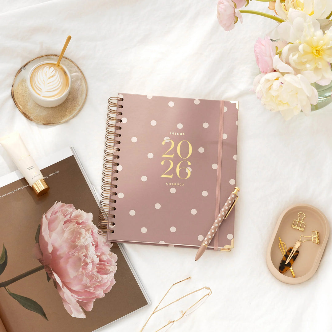 Agenda Semanal 2026 - Mocca  - Grande