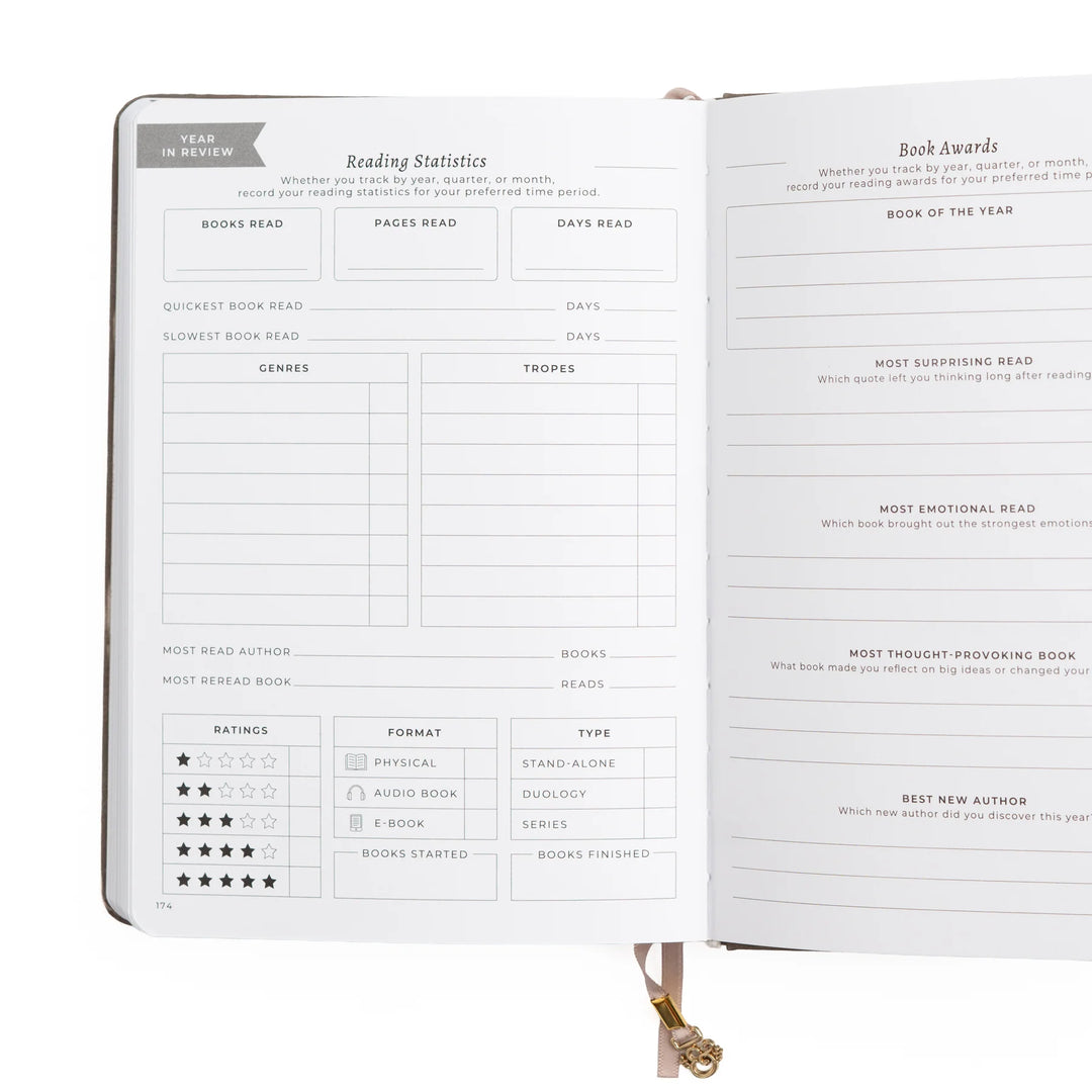 Reading Journal - Vintage Library