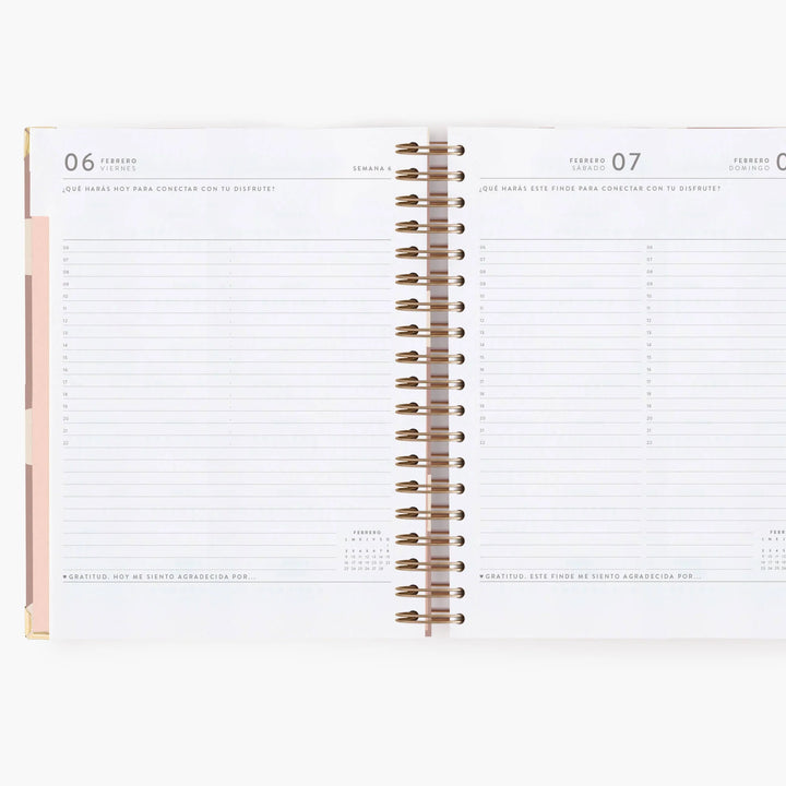Agenda Diaria 2026 - Black - Grande