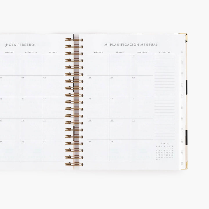 Agenda Diaria 2026 - Minimal - Grande