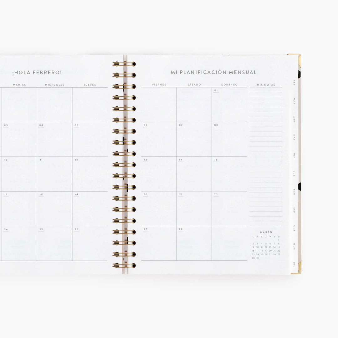 Agenda Semanal 2026 - Minimal  - Grande