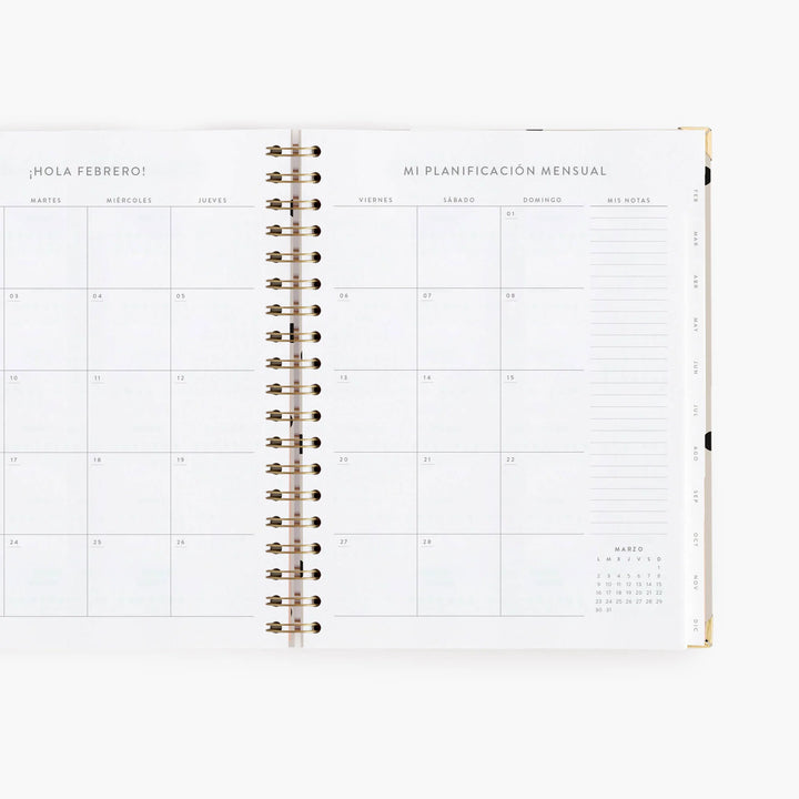 Agenda Semanal 2026 - Minimal  - Grande