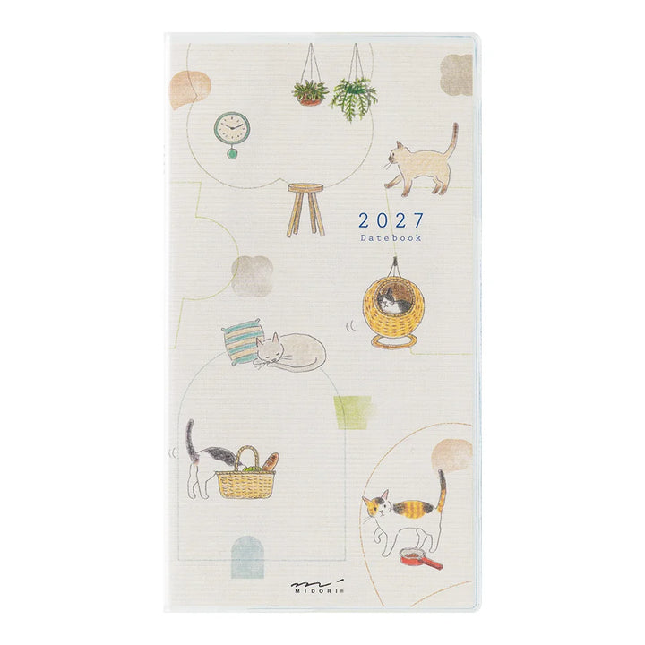 Pocket Diary Slim - Cat - 2027