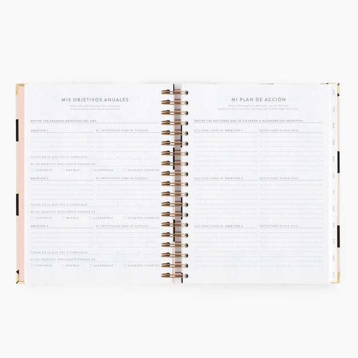 Agenda Diaria 2026 - Minimal - Grande