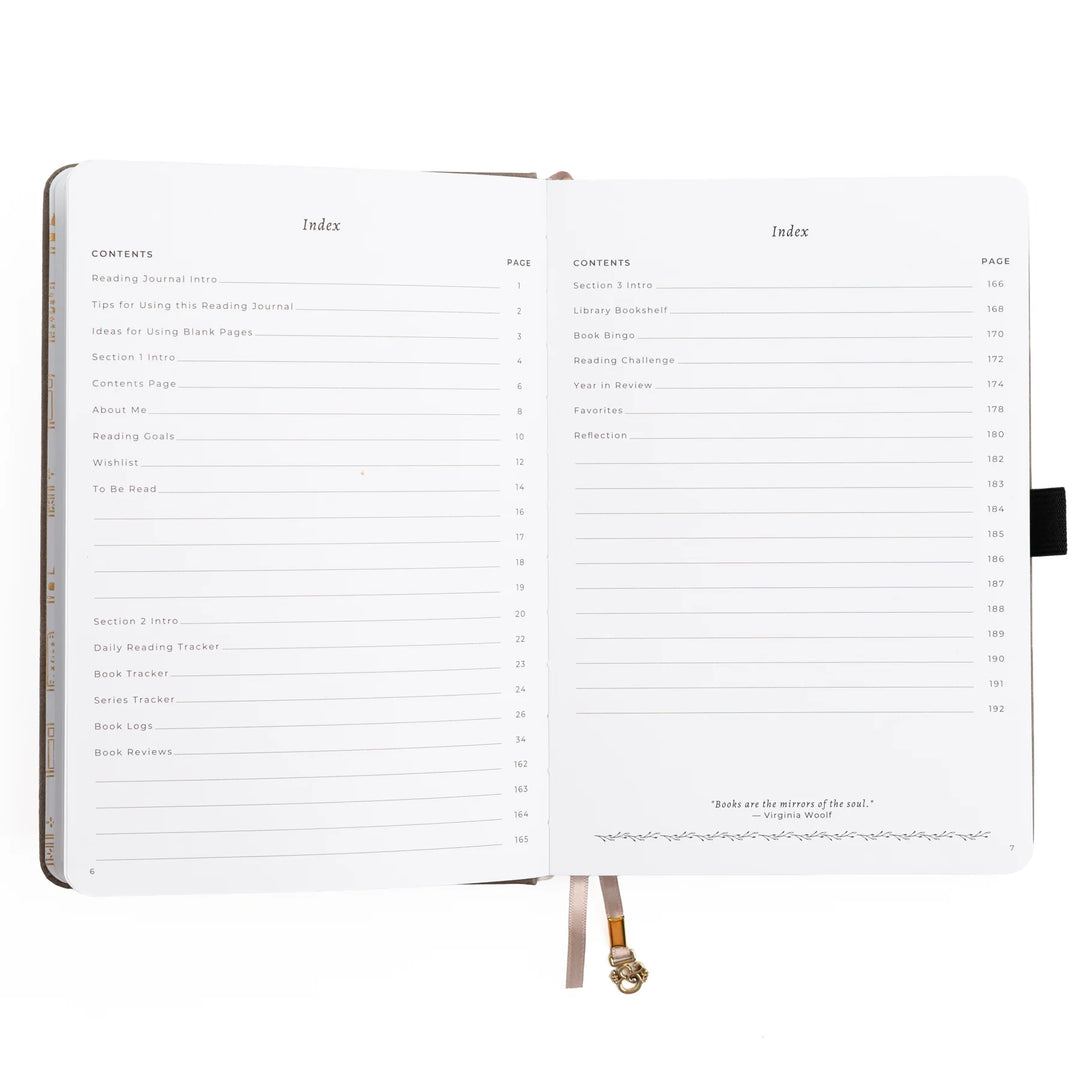 Reading Journal - Vintage Library