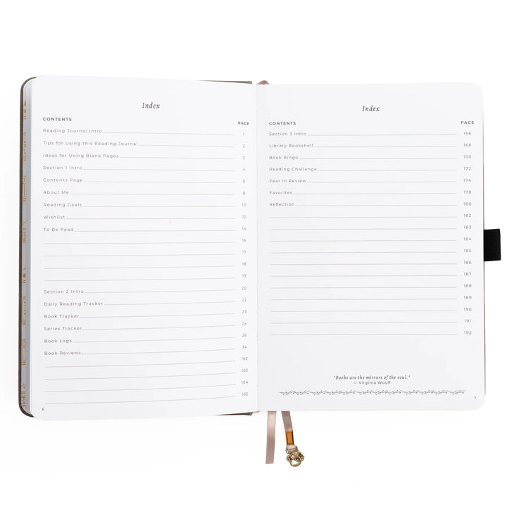 Reading Journal - Vintage Library
