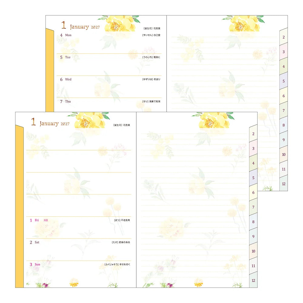 Agenda Semanal Pocket  B6 - Country Time  - 2027