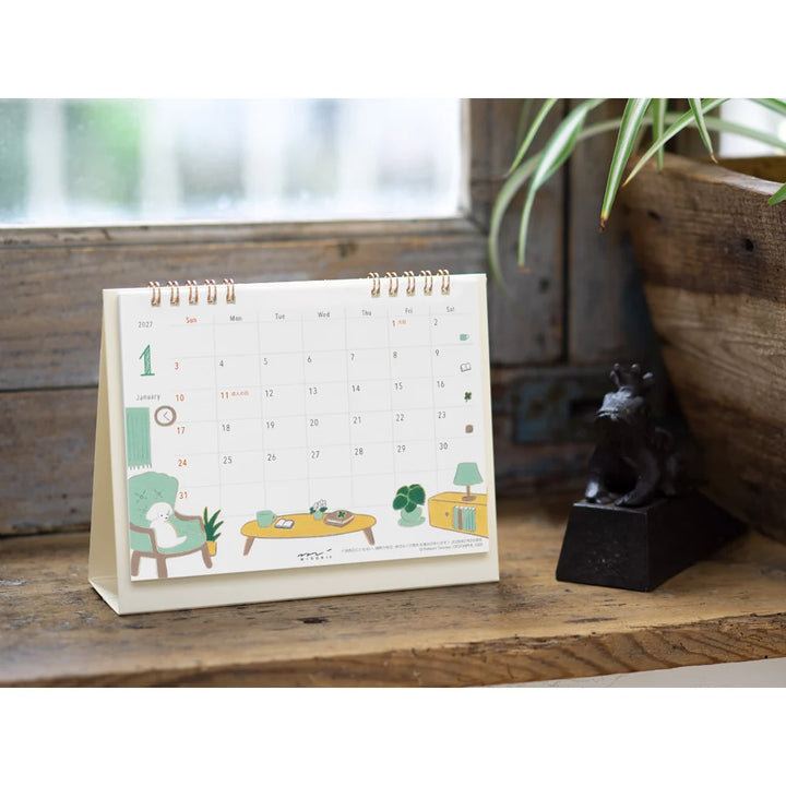 Calendario Escritorio 2027 - Dogs