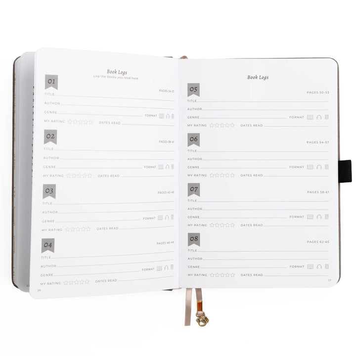Reading Journal - Vintage Library
