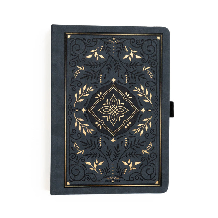 A5 Ivory Dot Grid -  Storybook in Navy