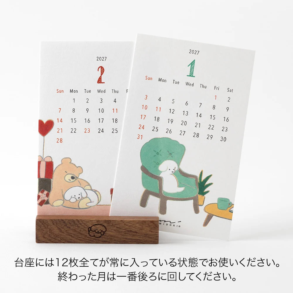 Calendario de Escritorio - Dogs