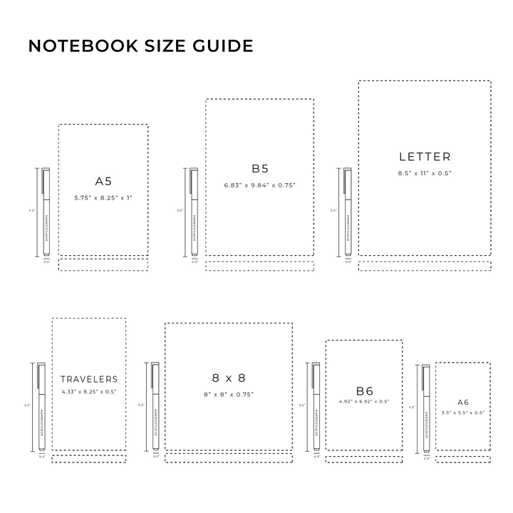 Spring Bee - A5 Dot Grid Notebook