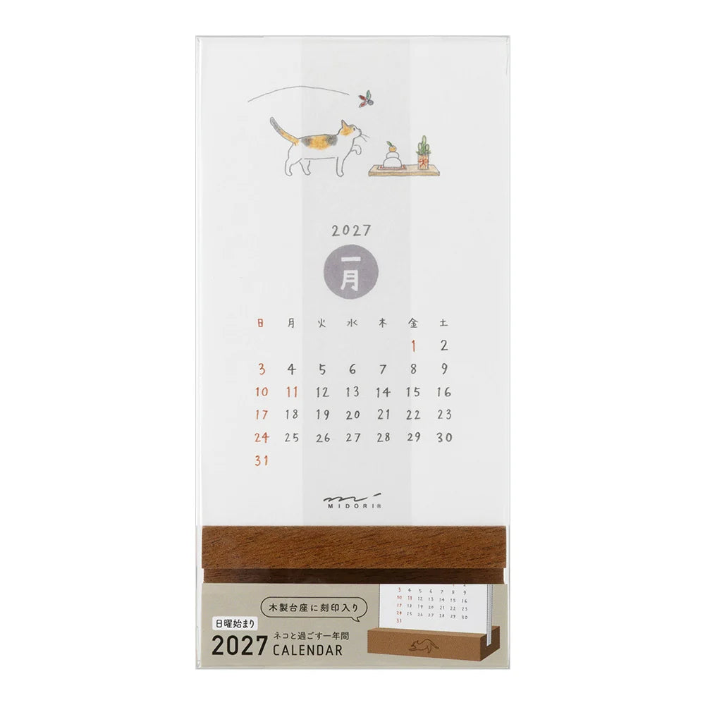 Calendario de Escritorio - Gatos