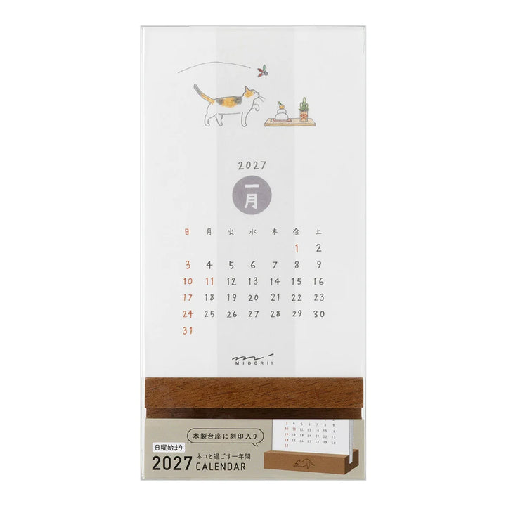 Calendario de Escritorio - Gatos
