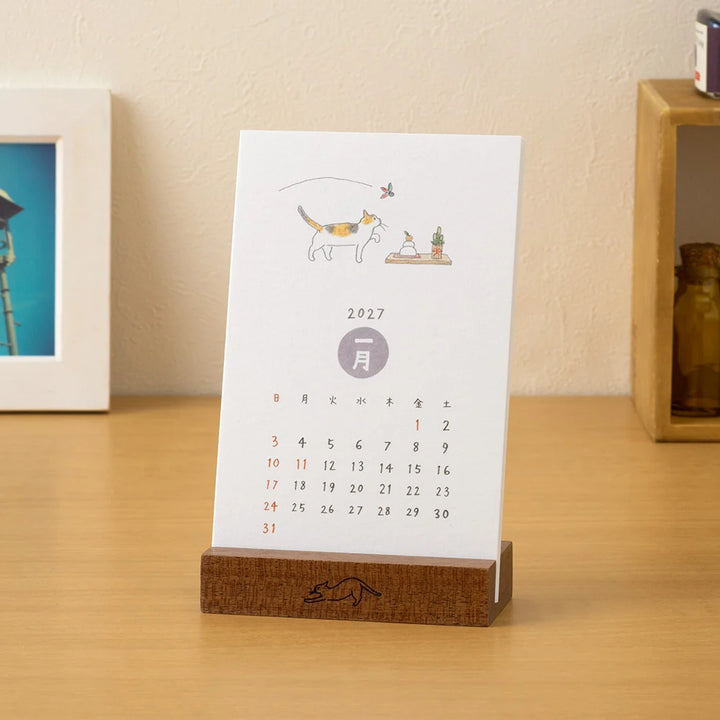 Calendario de Escritorio - Gatos