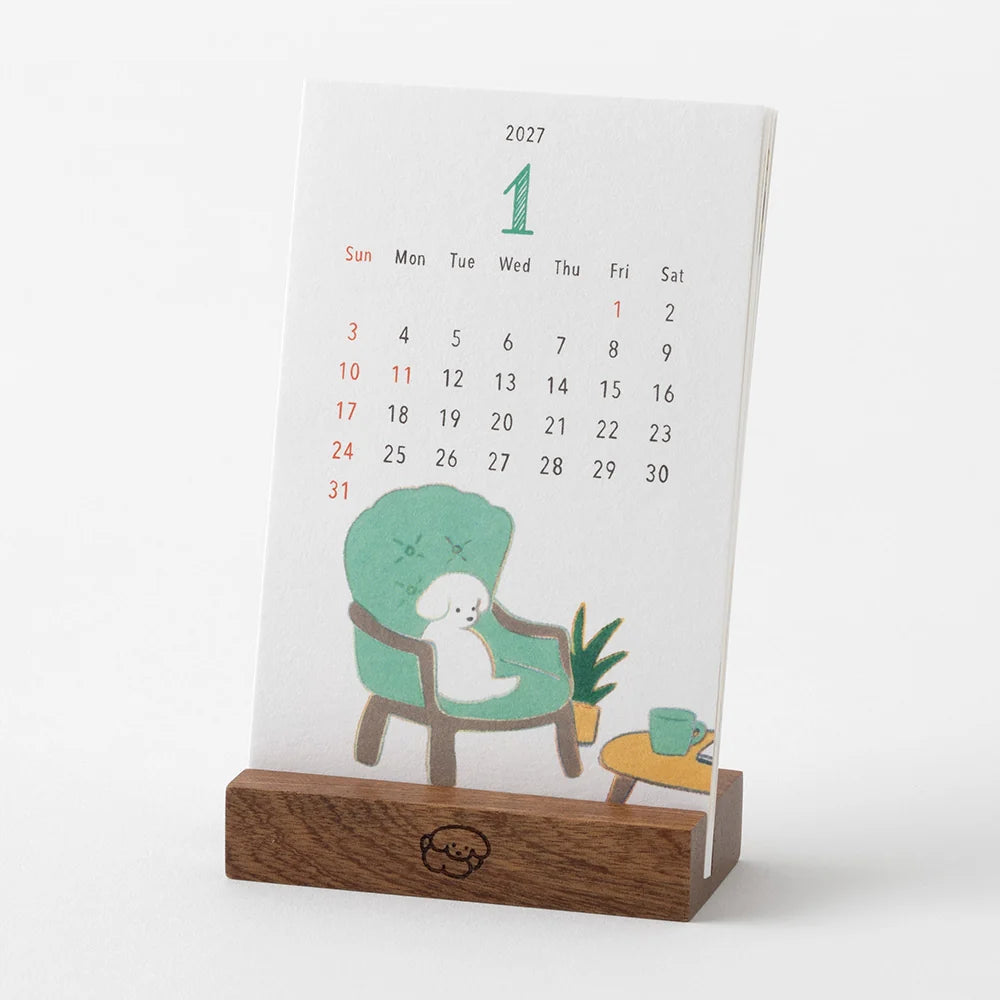 Calendario de Escritorio - Dogs