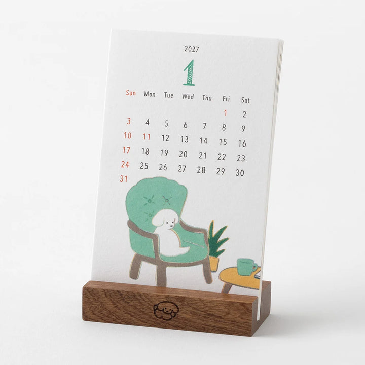 Calendario de Escritorio - Dogs