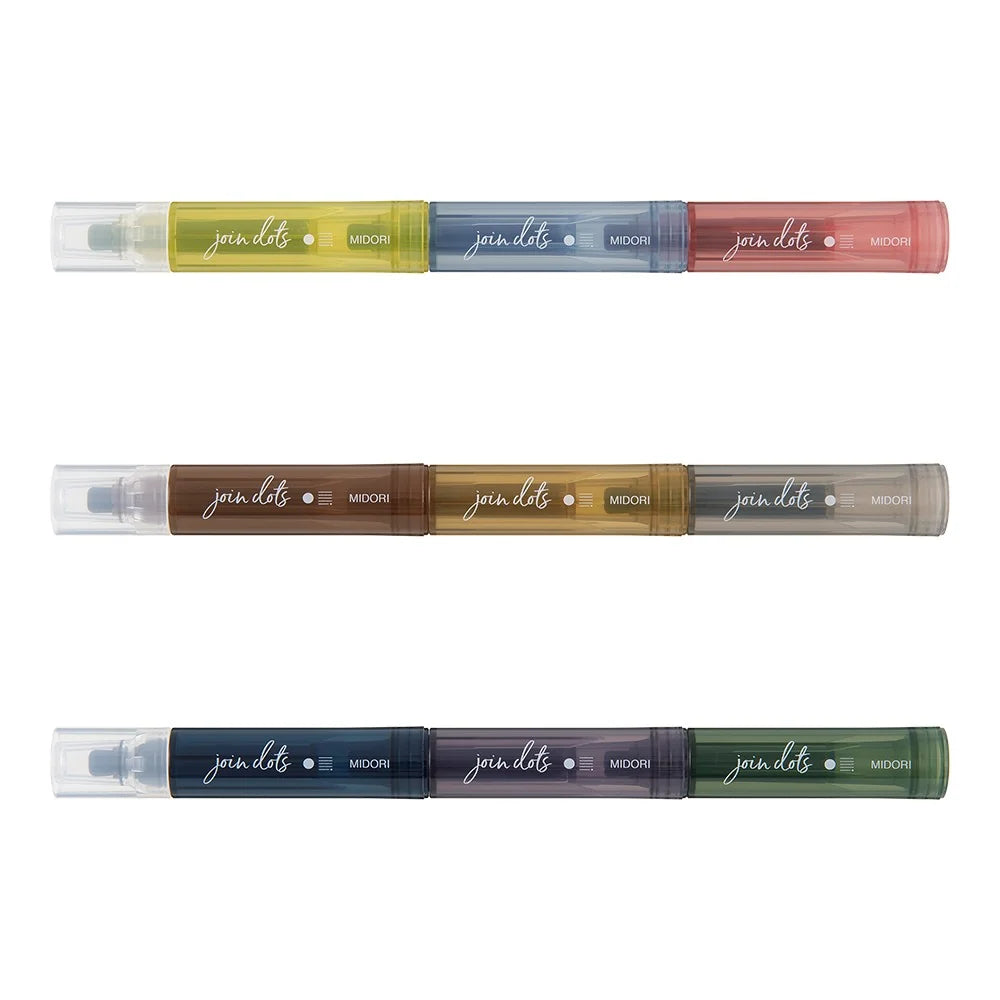 Connecting Pen - 3 Pack - Greyish Tone