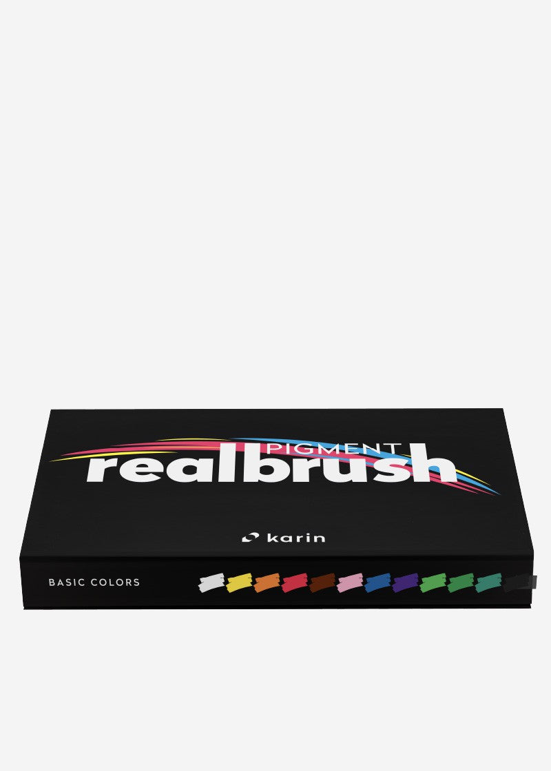 Karin Realbrush Pigment - Basic Colors  - Set 12 colores