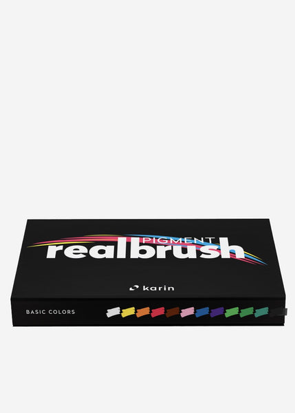 Karin Realbrush Pigment - Basic Colors  - Set 12 colores