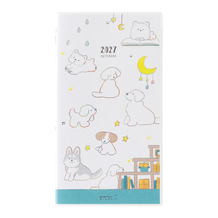 Pocket Diary Slim - Dog - 2027