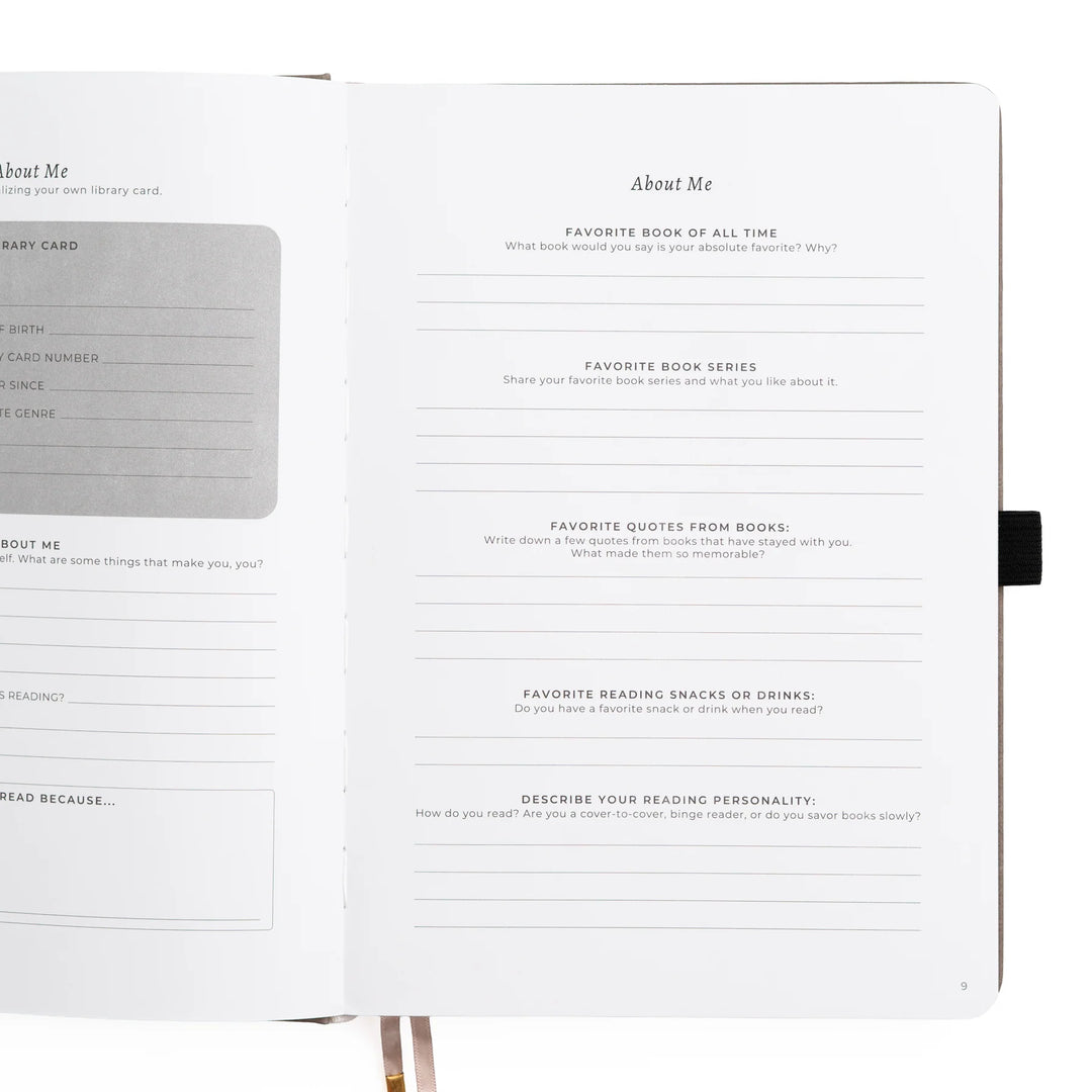 Reading Journal - Vintage Library