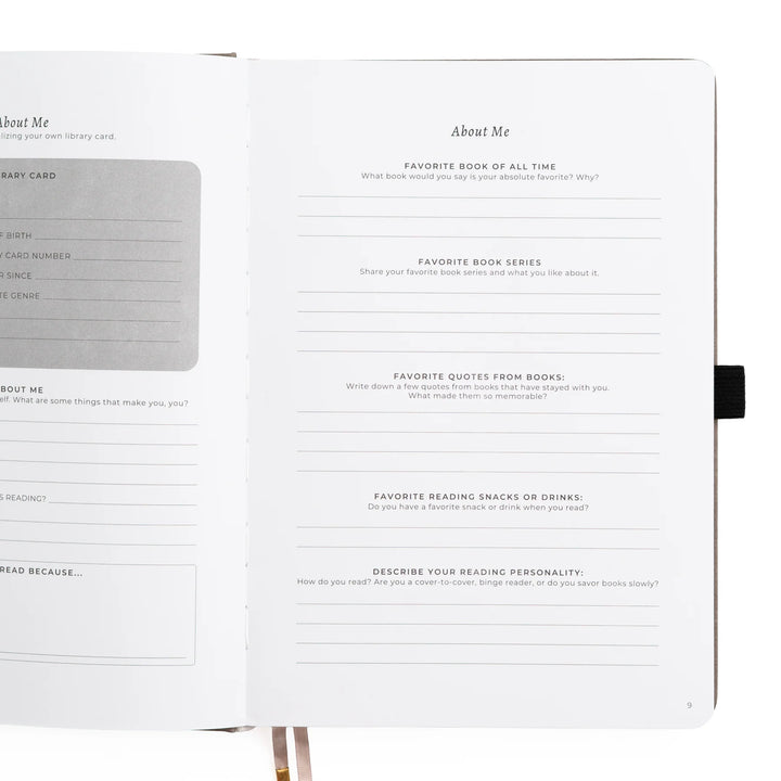 Reading Journal - Vintage Library