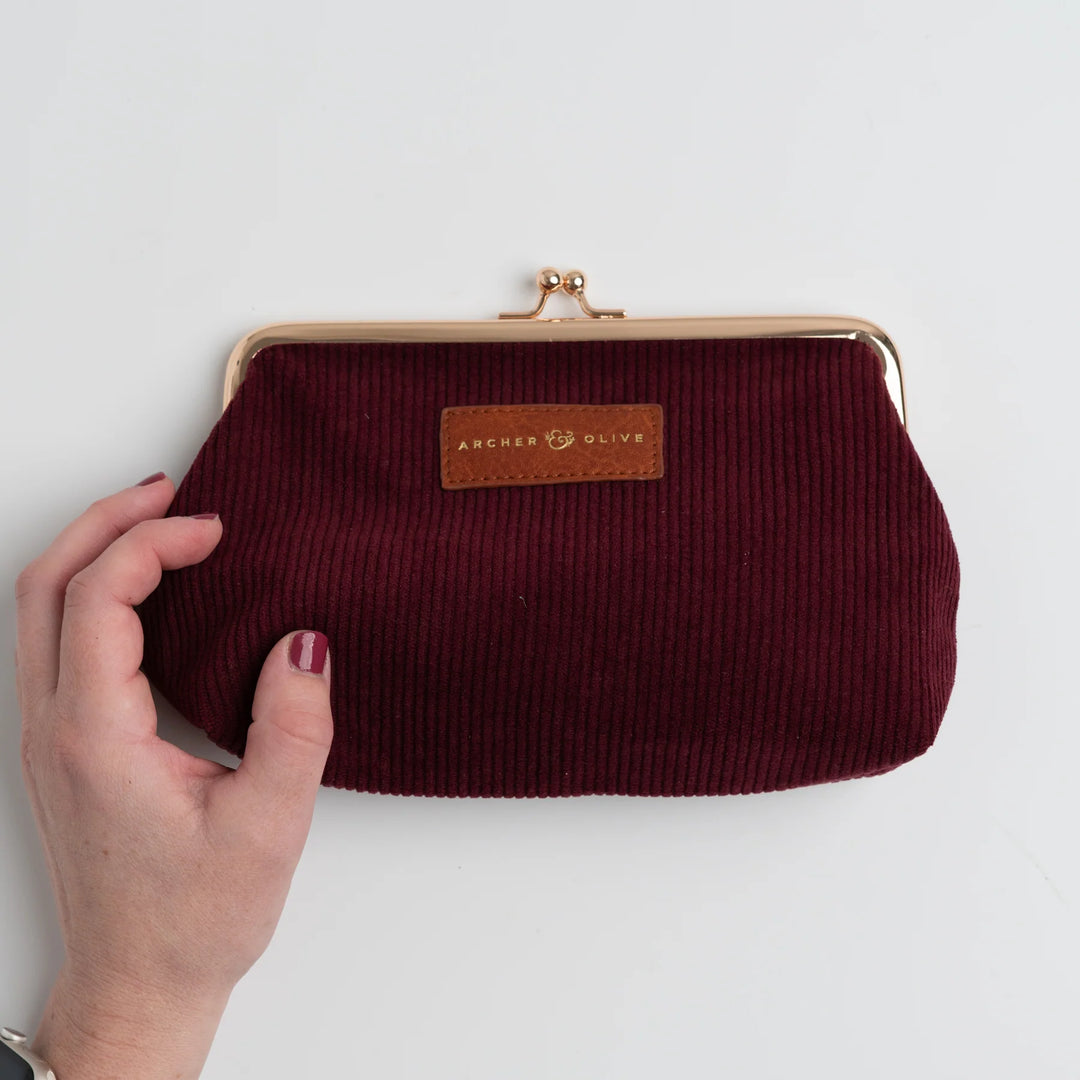 Quiet Corners Kiss-Lock Pouch