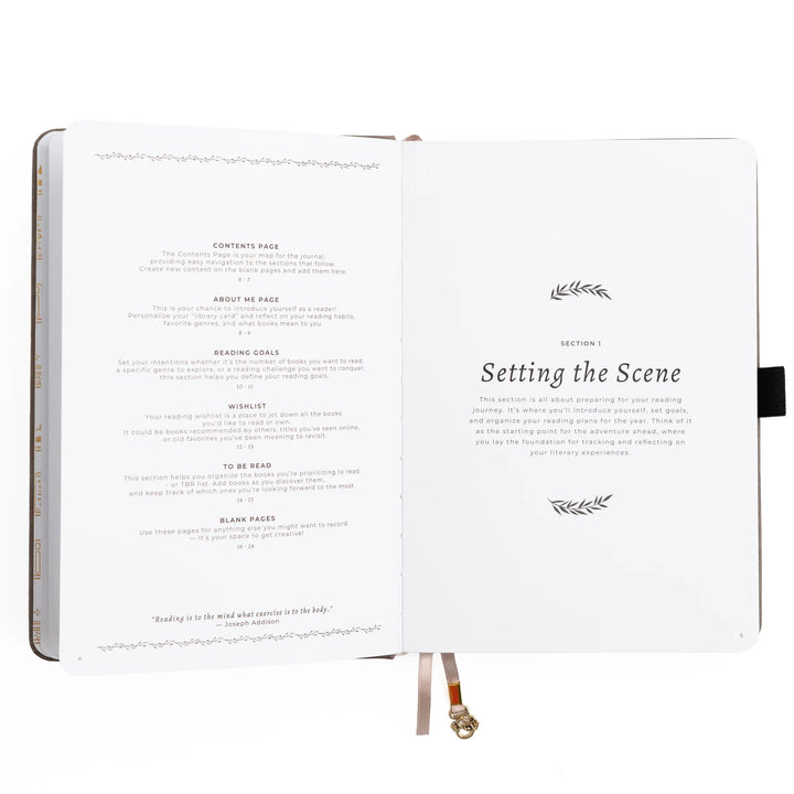 Reading Journal - Vintage Library