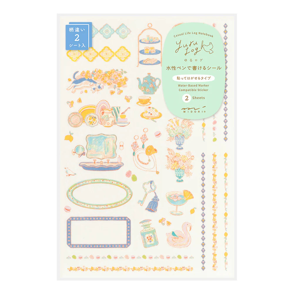 Stickers - Yuru Log - My life 2 sheets