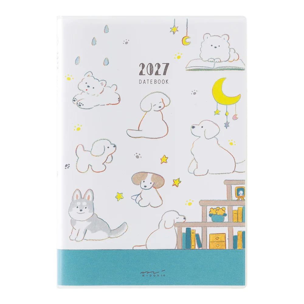 Agenda Semanal Pocket  B6 - Dogs - 2027