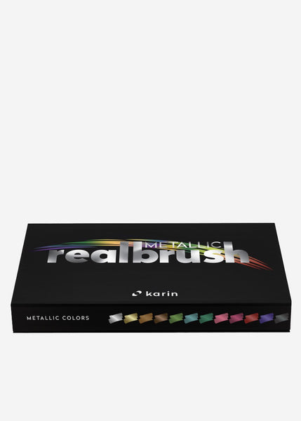 Karin Realbrush Metallic - Set 12 colores