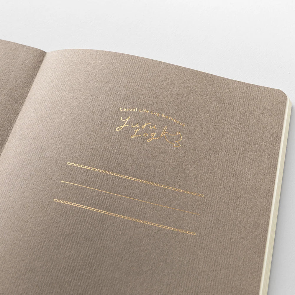 Yuru Log - B6 Notebook - Coffee Shop
