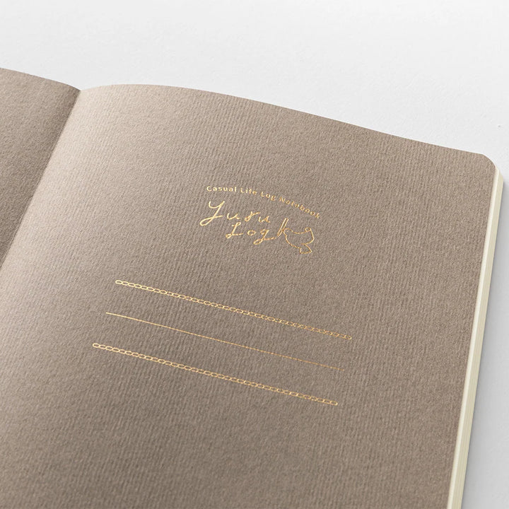 Yuru Log - B6 Notebook - Coffee Shop
