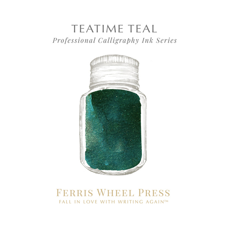 Teatime Teal- Tinta Caligráfica 28 ml