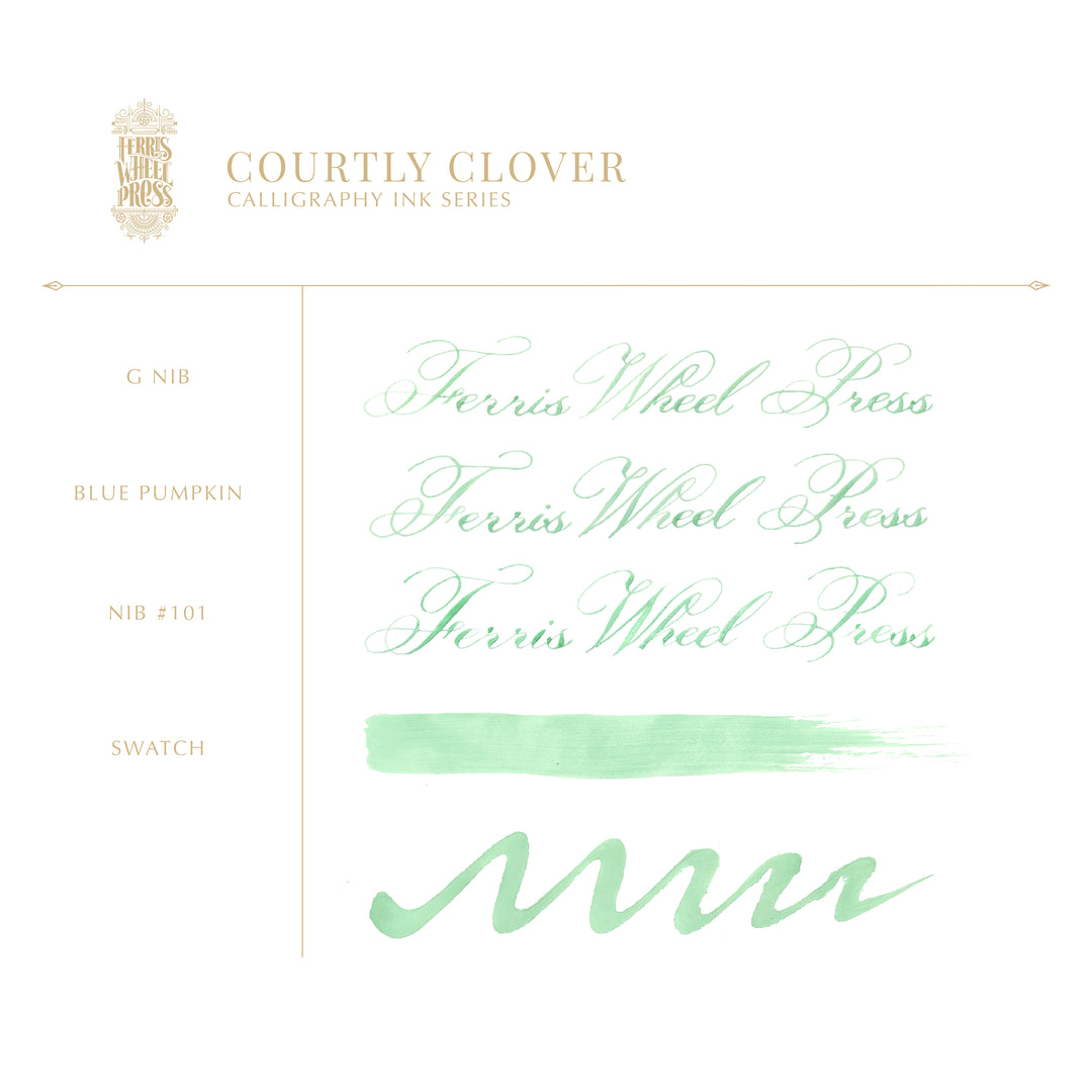 Courtly Clover - Tinta Caligráfica 28 ml