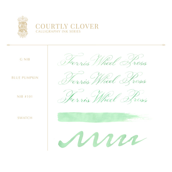 Courtly Clover - Tinta Caligráfica 28 ml