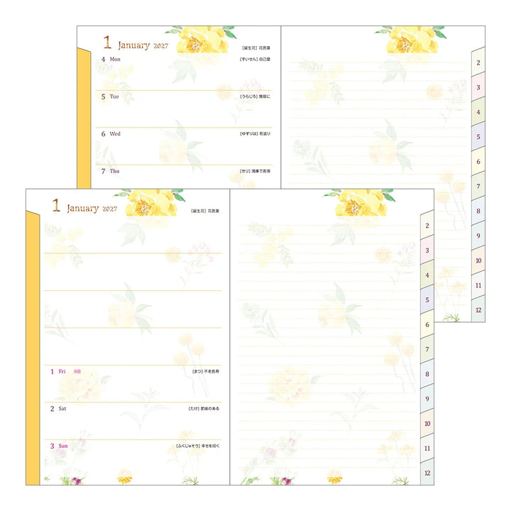 Agenda Semanal Pocket  B6 - Country Time  - 2027