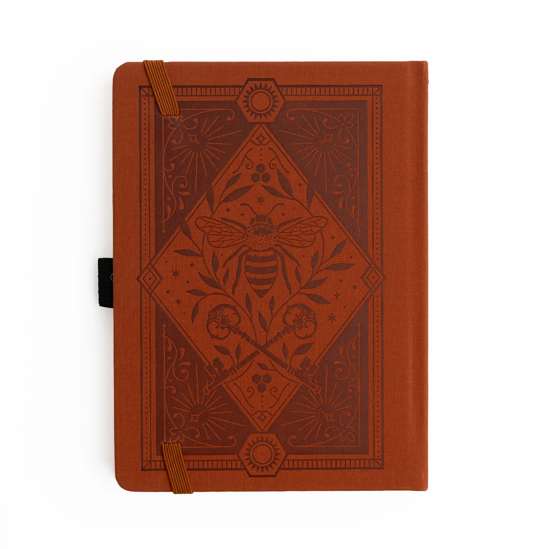A5 Kraft Dot Grid - Keeper of the Bees in Rust