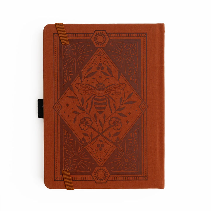 A5 Kraft Dot Grid - Keeper of the Bees in Rust