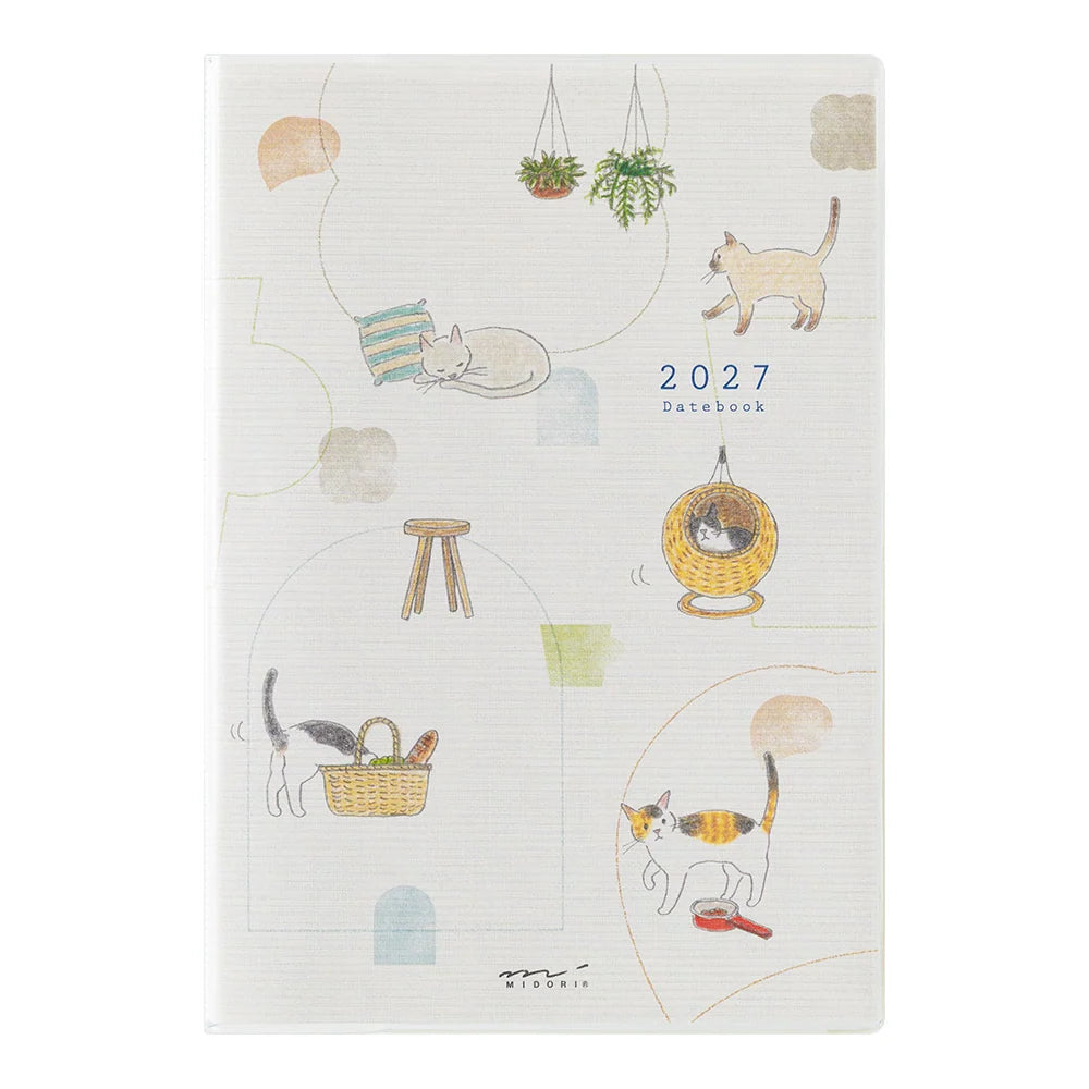 Agenda Semanal Pocket  B6 - Cats - 2027