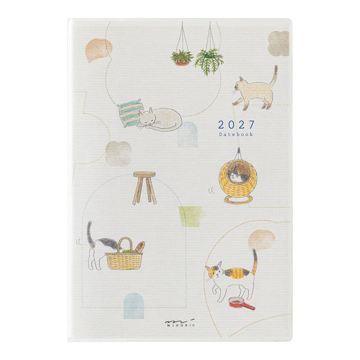 Agenda Semanal Pocket  B6 - Cats - 2027