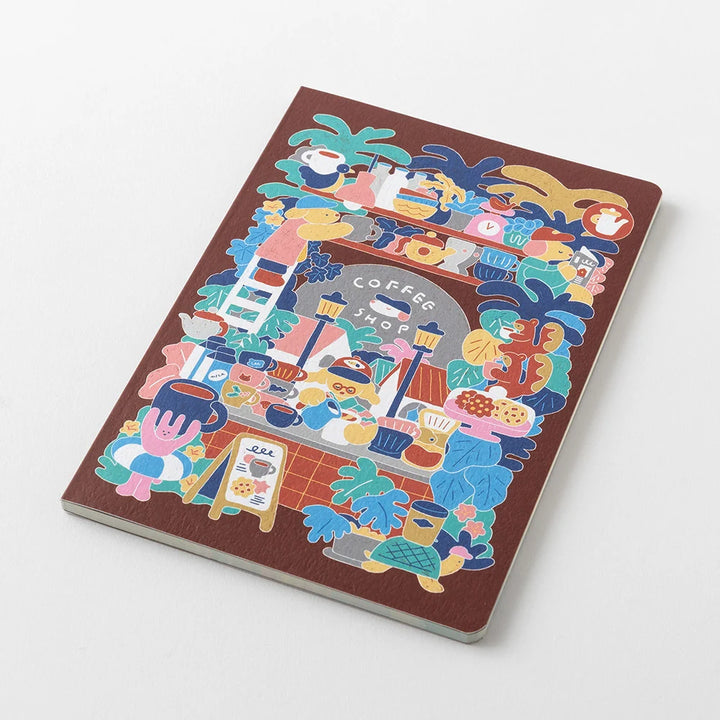 Yuru Log - B6 Notebook - Coffee Shop