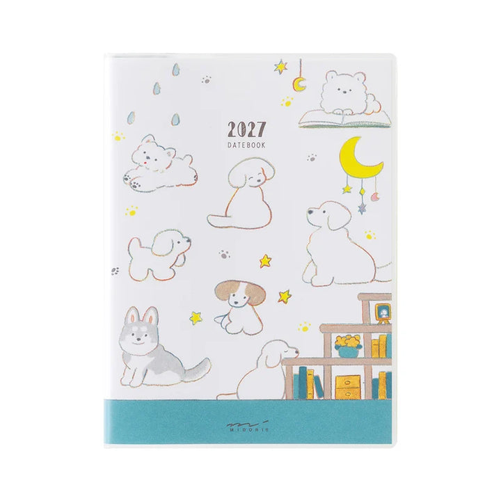 Agenda Semanal Pocket  B6 - Dogs - 2027