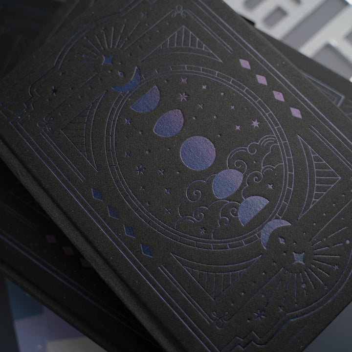 Wonderstruck Blackout - A5 Dot Grid Notebook